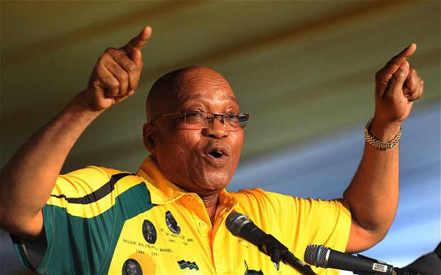 Jacob-Zuma sworn in for second term