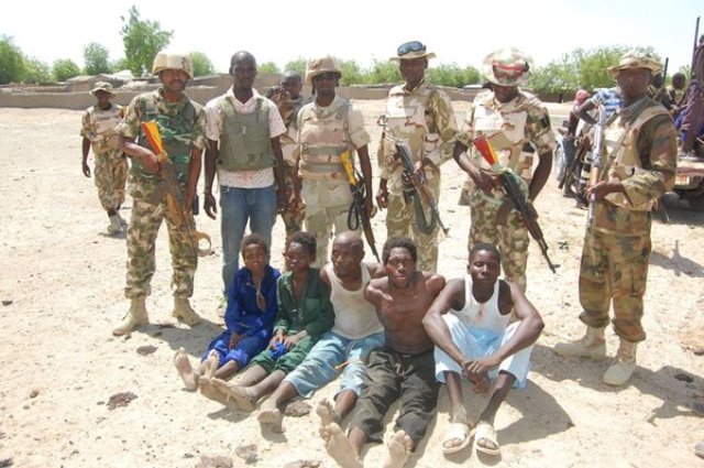 Boko Haram suspects 