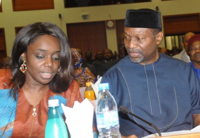 Minister of Finance, Kemi Adeosun and Minister of Budget and Planning, Udoma Udo-Udoma