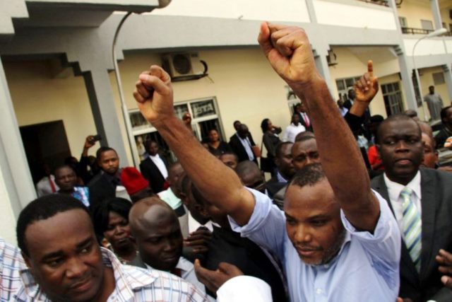 Kanu was released after meeting bail requirements