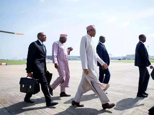Ailing President Buhari Jets Off To London Again