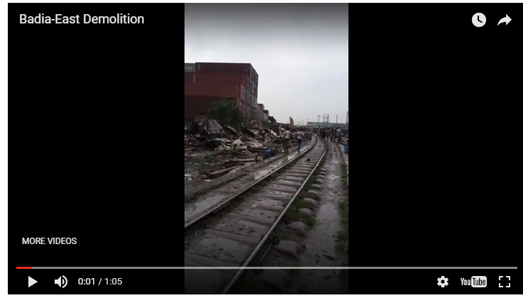 UNDERCOVER VIDEO: How Lagos demolished Badia East