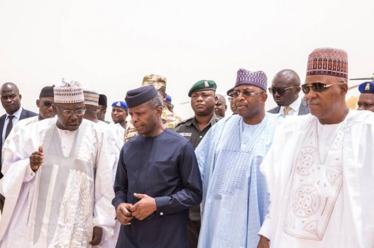 Osinbajo visits Maiduguri despite Boko Haram attacks