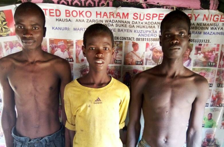 ‘We’ve realised our folly’… nine Boko Haram members beg army after surrender
