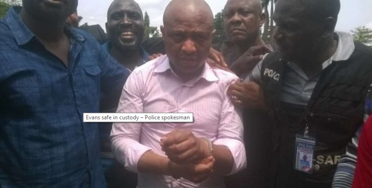 Police: Evans is with us but we won’t tell you his whereabouts