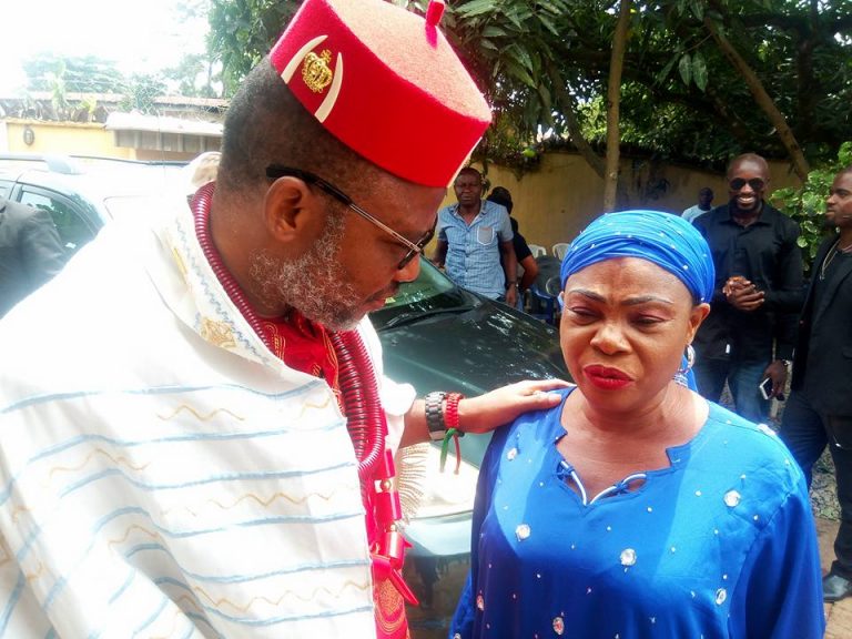 PHOTOS: Glaucoma patient begs Nnamdi Kanu for help