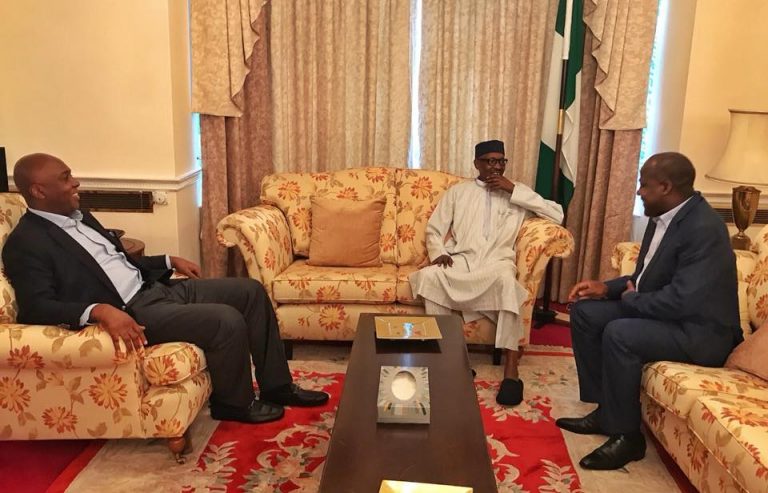 Saraki, Dogara visit Buhari in London
