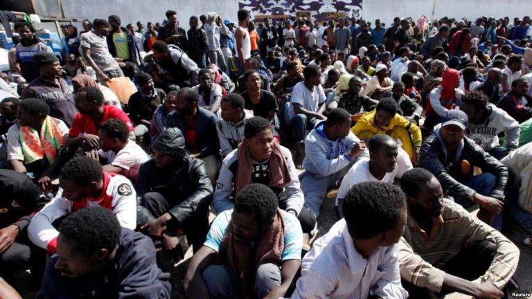 2,778 Nigerians are in Libyan detention camps but only 250 can come home per week
