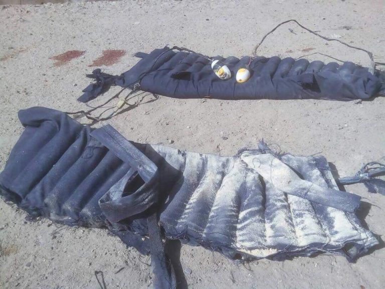 Army saves female suicide bomber from killing herself in Borno