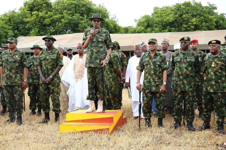 Buhari: People in the North East now sleep with two eyes closed
