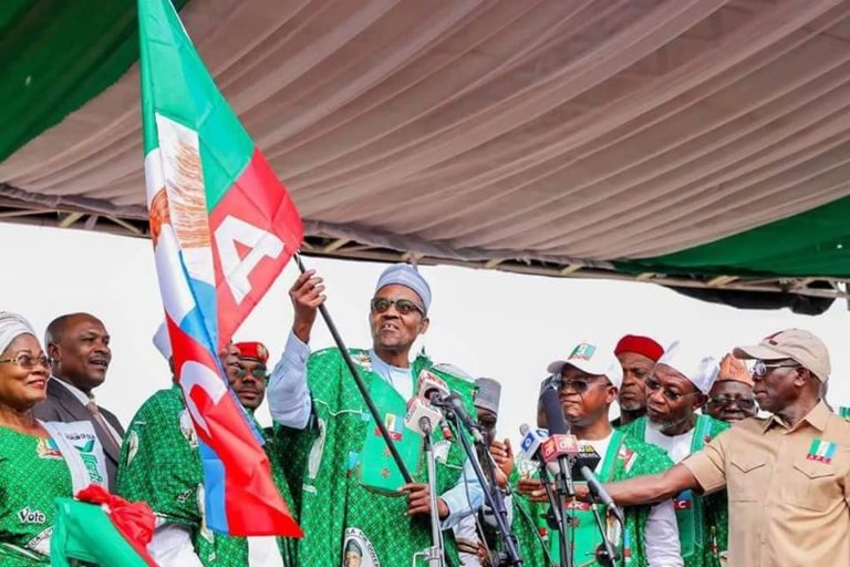 Our party has no tolerance for corruption, Buhari says