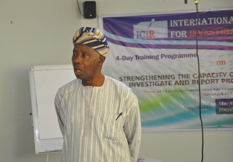 ICIR’s board chairman, Adegboyega Arulogun is dead