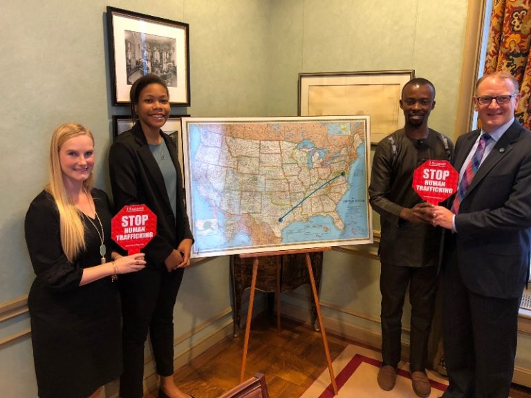 Combating human trafficking: Lessons from International Visitors Leadership Program