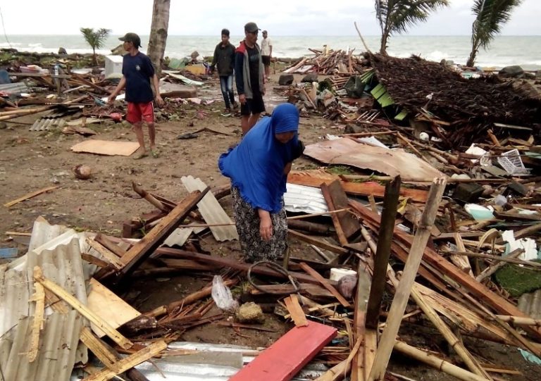 Dozens killed, hundreds missing after volcano-induced tsunami in Indonesia