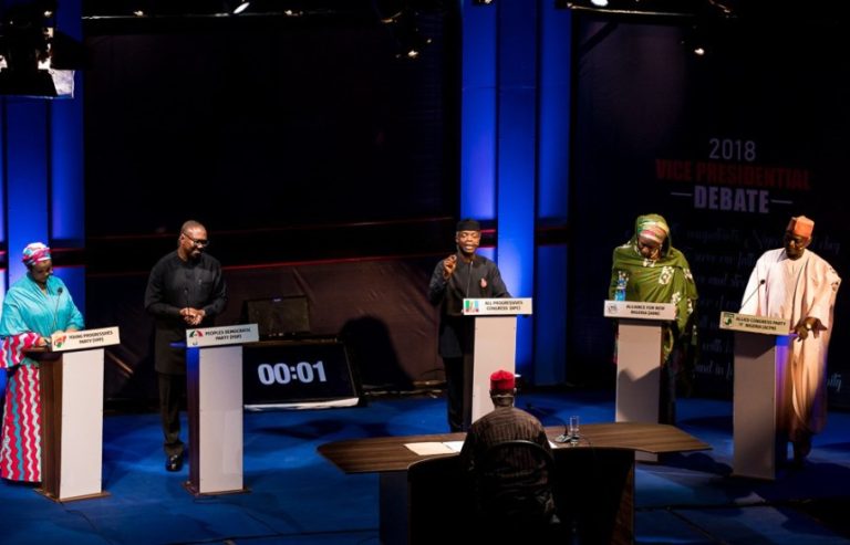 What the VP debate taught us about the alternatives to APC/PDP