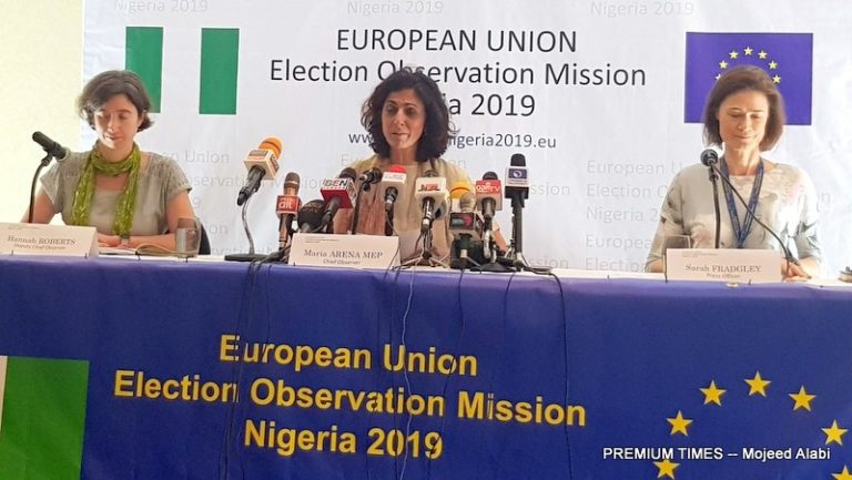 2019 election not credible, says EU