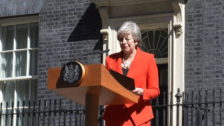 UK Prime Minister Theresa May resigns as plans for Brexit fail