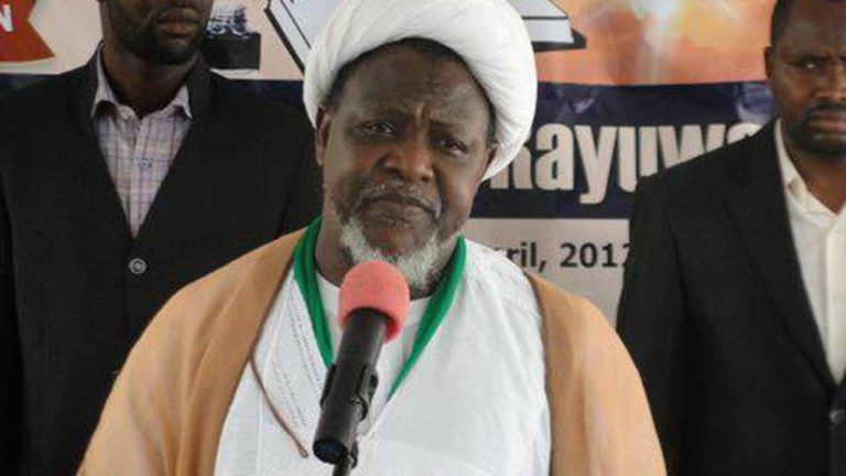 El-Zakzaky, wife spotted at Abuja airport leaving for India
