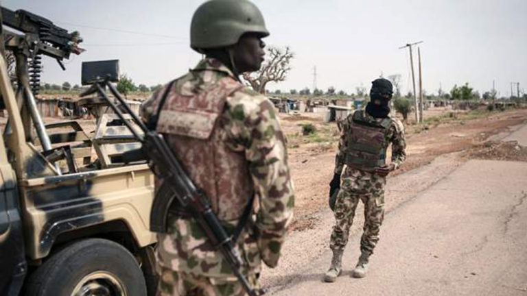 Sit-at-home: gunmen kill soldiers in Abia, burn patrol vehicle