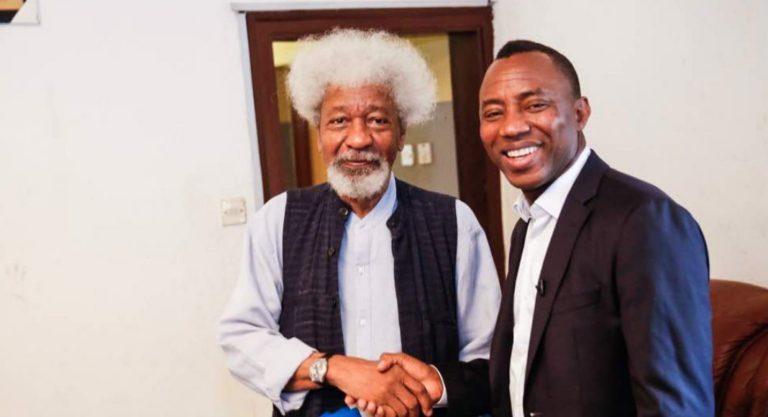 Charges against Sowore improbable…show ‘unprecedented level of paranoia’—Soyinka