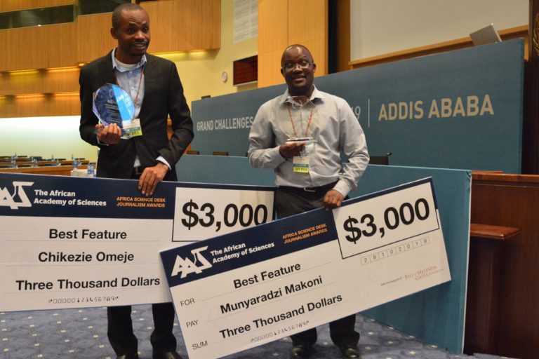 ICIR’s Chikezie Omeje, Zimbabwean Makoni win science journalism award in Ethiopia