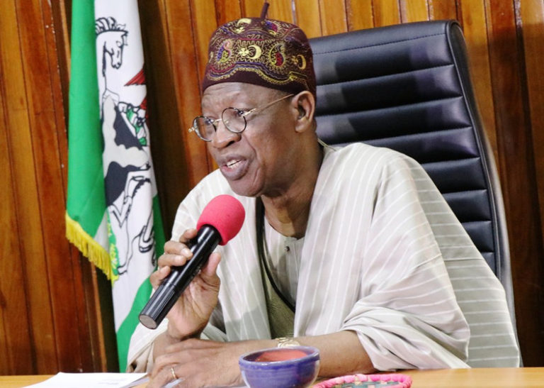 Online news outlets to be regulated says Lai Mohammed