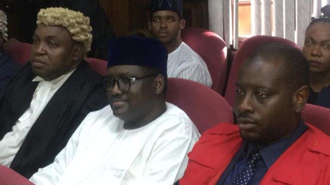 Maina gets N1bn bail as son remains in custody till bail hearing