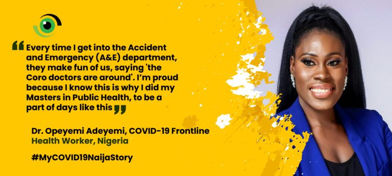 “My COVID-19 naija story”: Health workers in the frontline recount experiences
