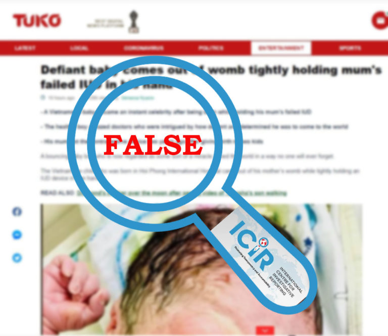 Fact-Check: Was a baby born holding the mother’s failed IUD?