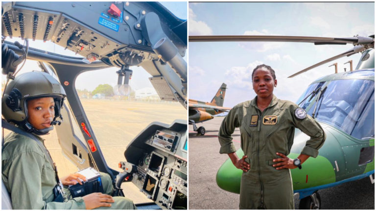Nigeria’s first female combat helicopter pilot dies eight months after commissioning