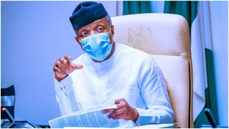 Everyone will suffer if Nigeria should go to war – Osinbajo