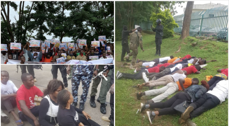 Soldiers, Police disrupt Revolution Now protest in Abuja, Lagos,Osogbo, other places