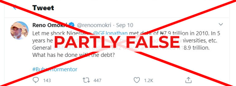 Fact-checking Reno Omokri’s claim on Nigeria’s debt profile 