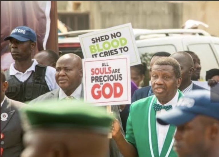RCCG, Adeboye declare support for #ENDSARS protesters