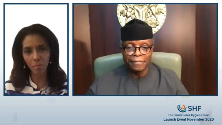 Osinbajo joins global leaders to call for investment into $2 billion Sanitation and Hygiene Fund