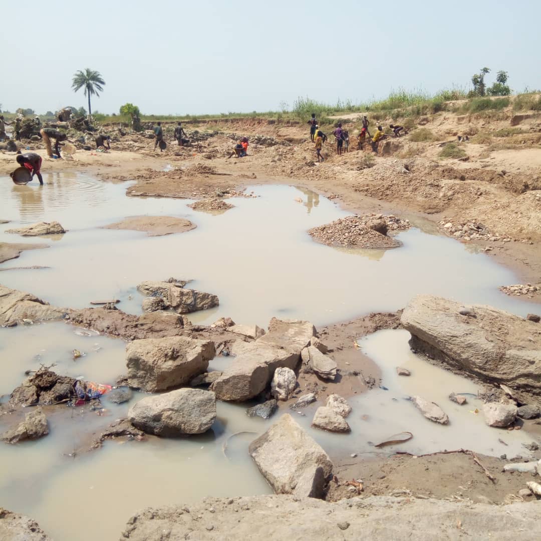 illegal gold miners in Abuja