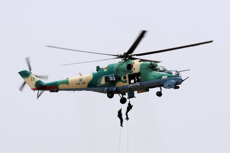 Nigerian military aircraft declared missing in Borno