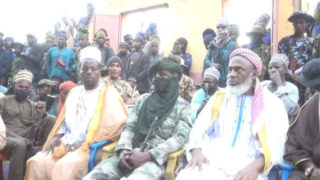 Sheikh Gumi with bandits in the forests of Zamfara