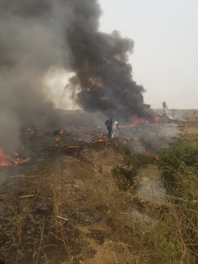 7 officers confirmed dead in military plane crash
