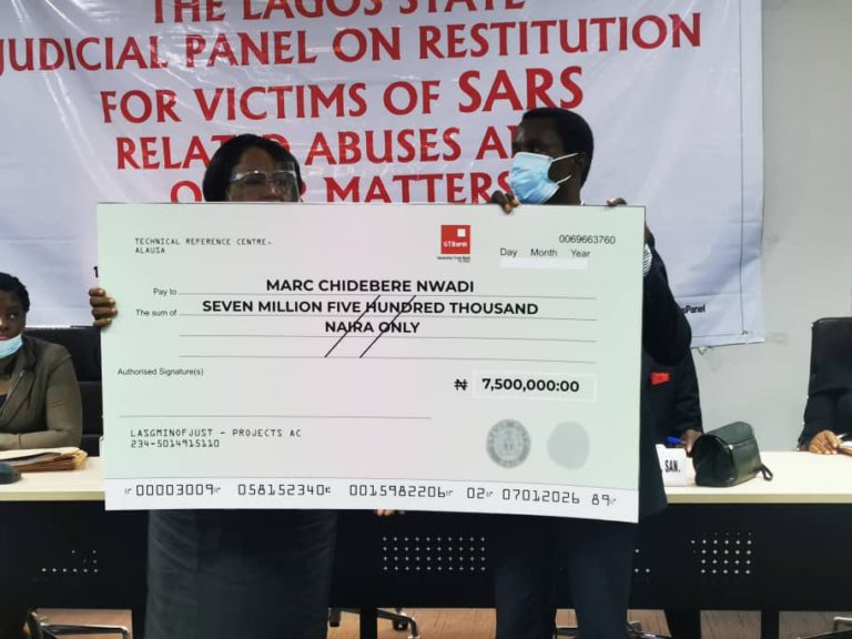 #EndSARS: Man jailed for 6 years without trial awarded N7.5m by Lagos panel