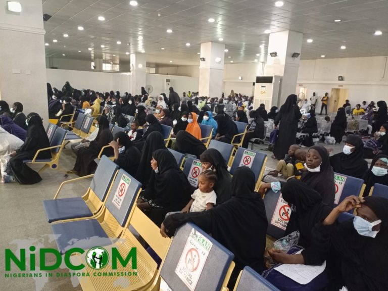6,975 diaspora Nigerians return home in Q1 as fresh 395 returnees arrive from Saudi