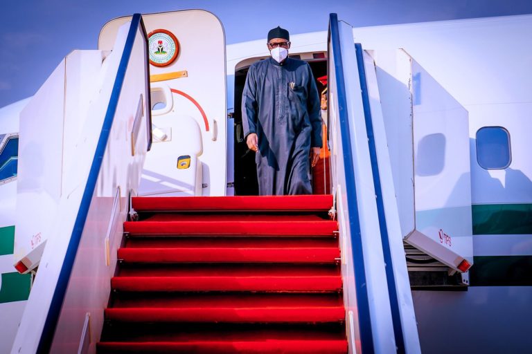 Buhari returns to Nigeria from UK medical trip