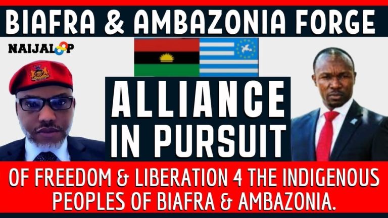 IPOB, Ambazonia join forces to push breakup of Nigeria, Cameroon