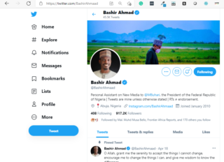 Bashir Ahmad account