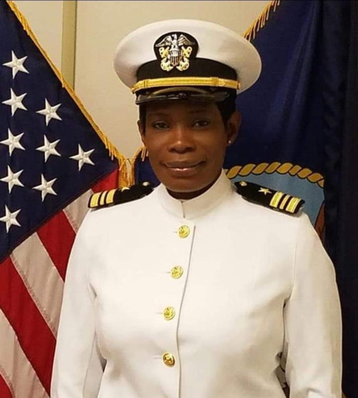 Okowa joins other Nigerians to congratulate first black female U.S. Navy commander
