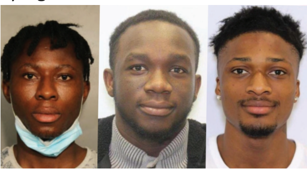 Again, three Nigerians charged with unemployment wire fraud in US