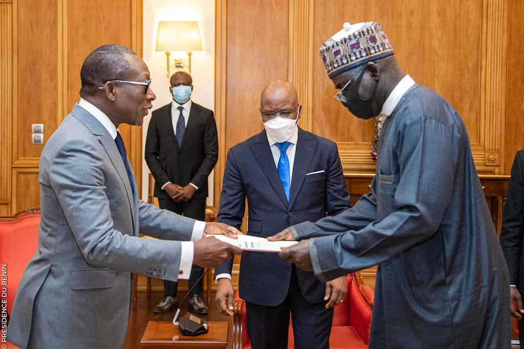 Buratai officially resumes as Nigerian ambassador to Benin Republic