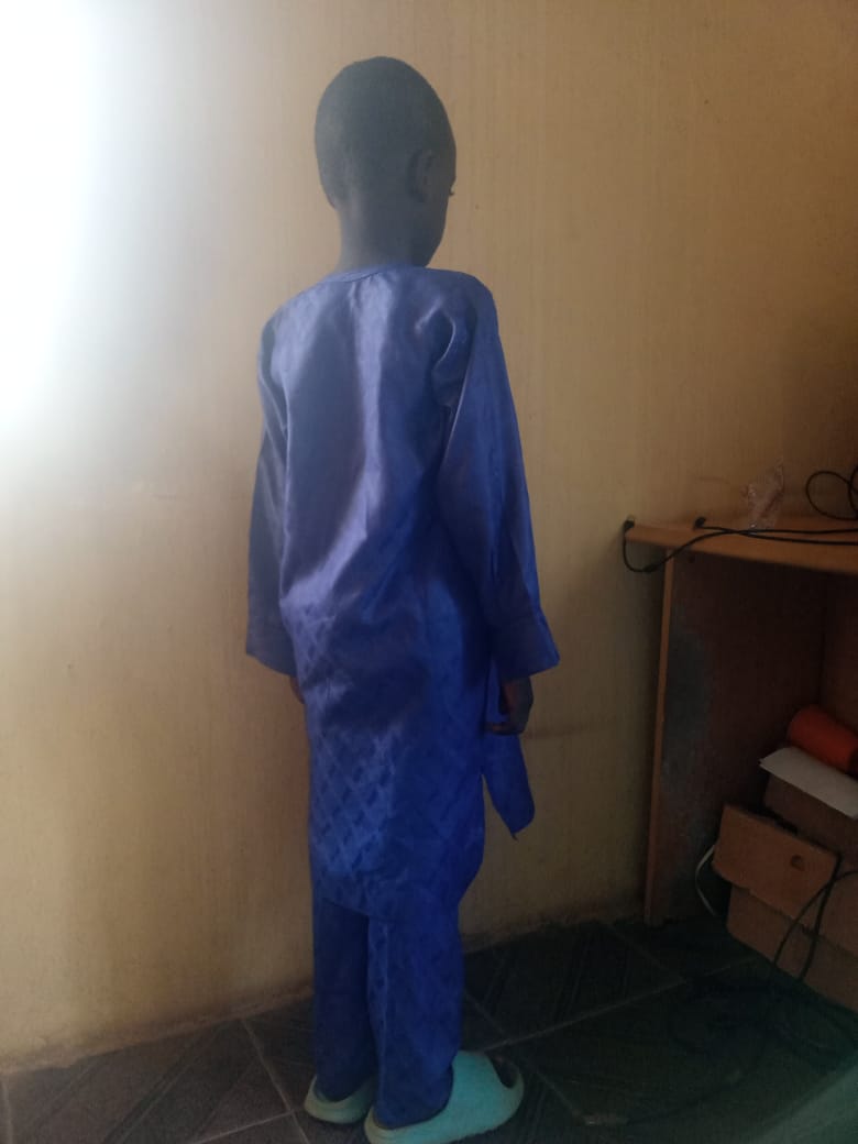 Seven-year-old survivor of child sexual abuse. Photo Credit: The ICIR.