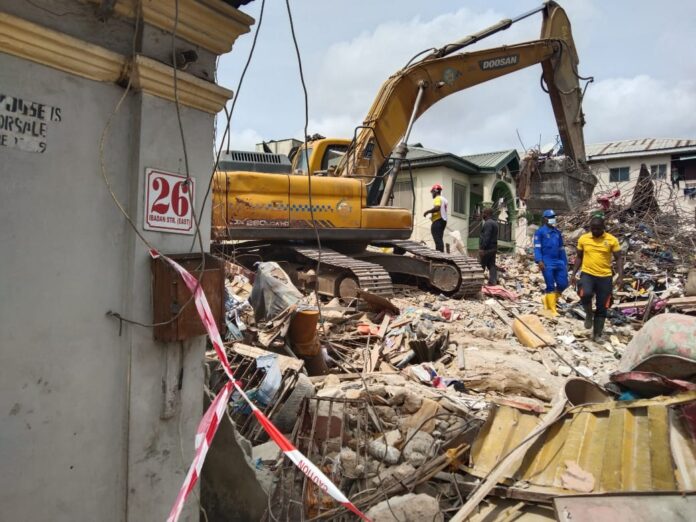 Ebute meta collapsed building LASEMA