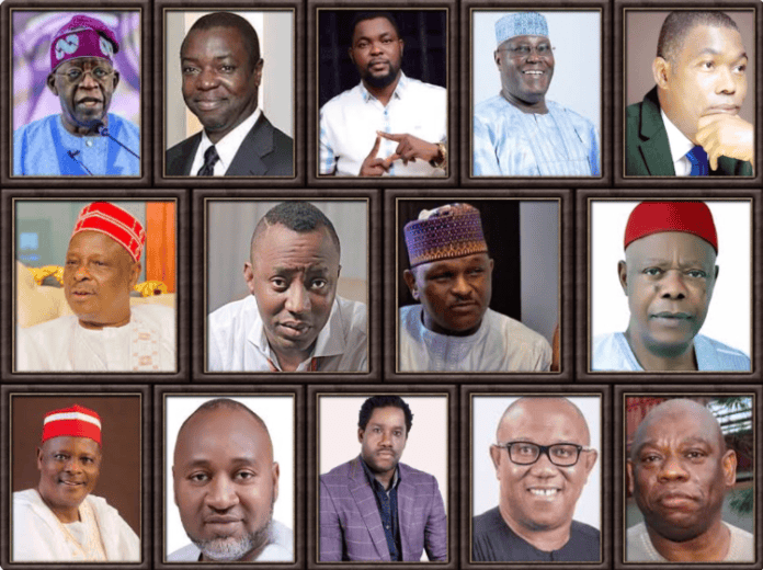 Phot collage of some of the candidates